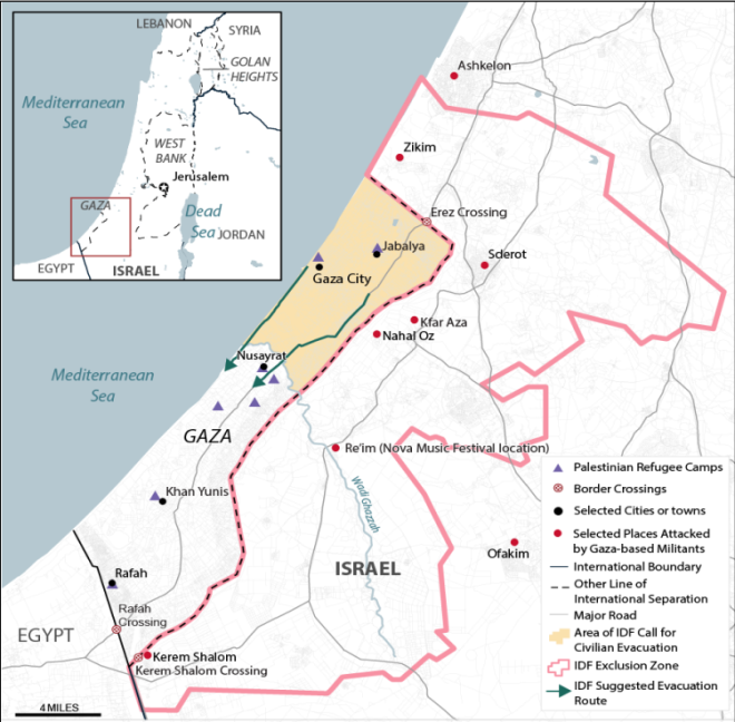 Report on Israel and Hamas 2023 Conflict, U.S. Policy Options